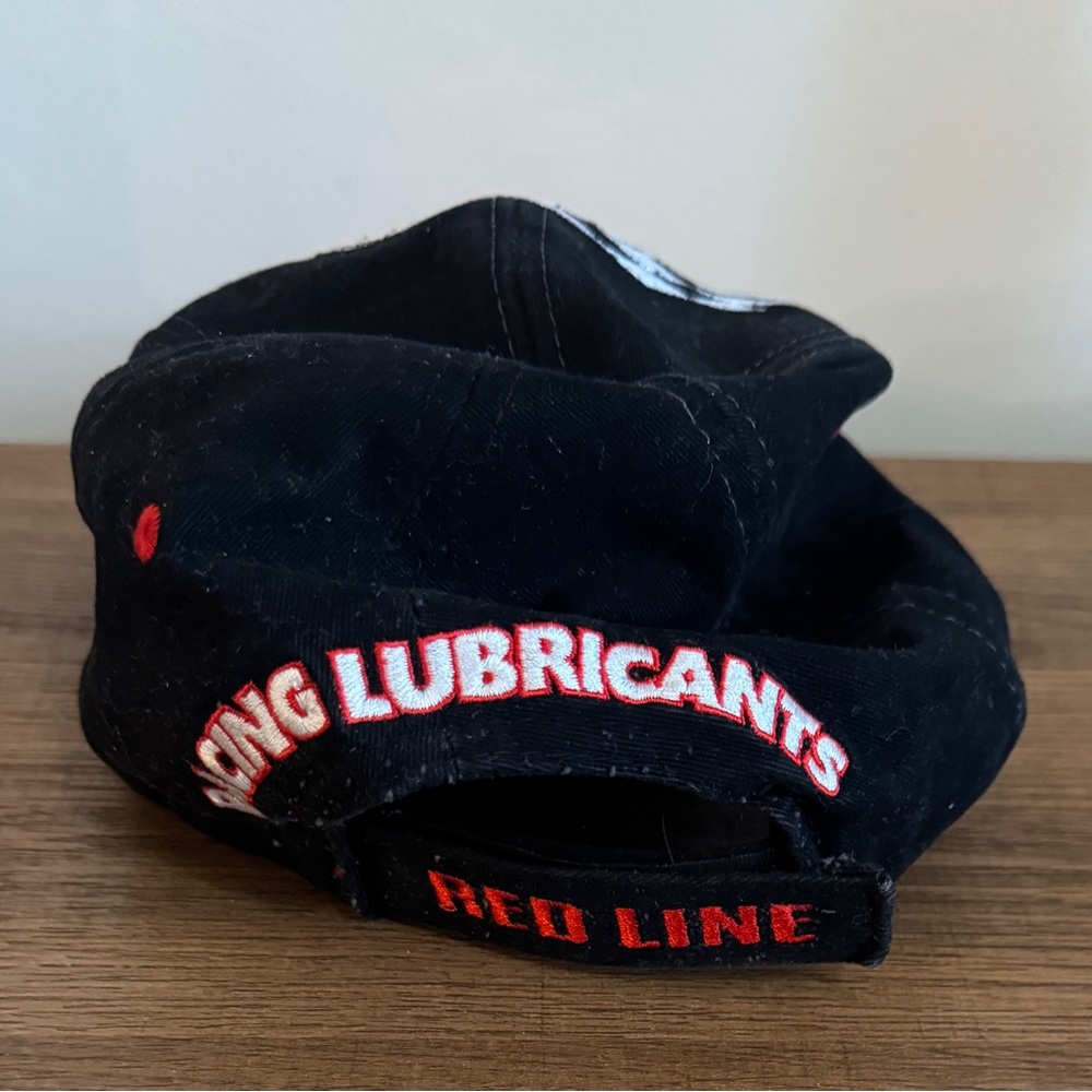 Redline Black and Red Cap - Picture 2 of 3